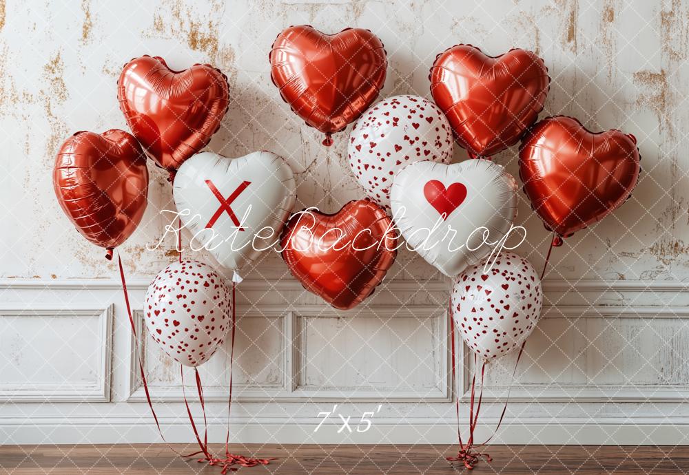 On Sale Kate Valentine Heart Balloon Wall Backdrop Designed by Emetselch -UK