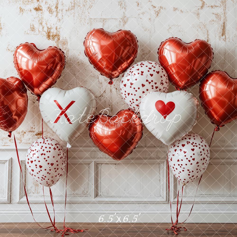 On Sale Kate Valentine Heart Balloon Wall Backdrop Designed by Emetselch -UK