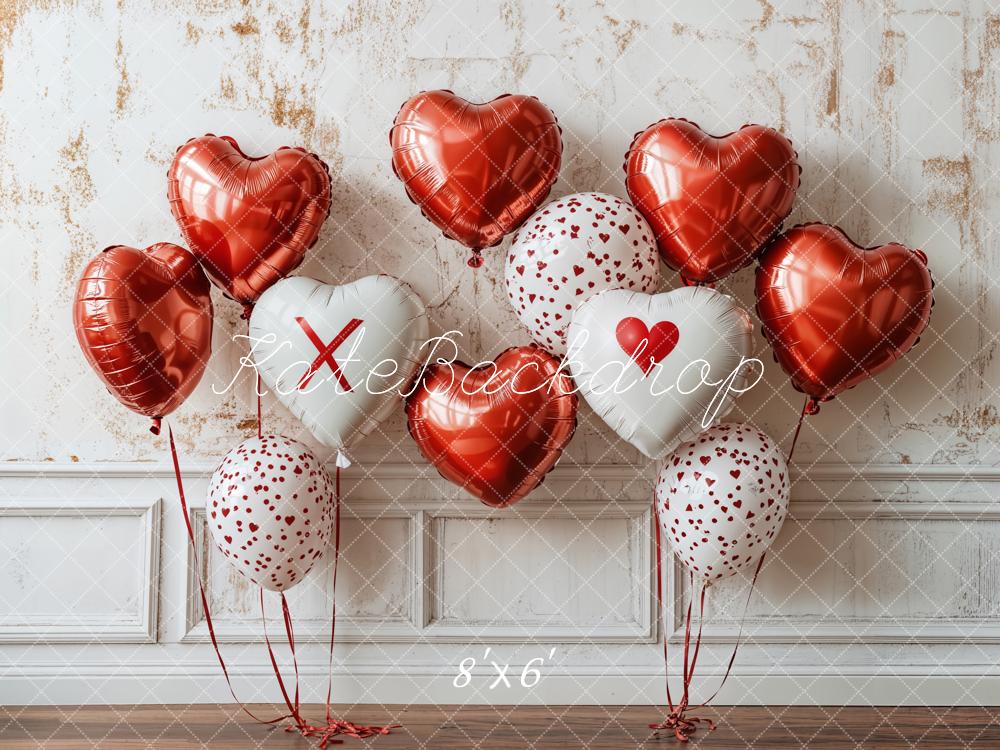 On Sale Kate Valentine Heart Balloon Wall Backdrop Designed by Emetselch -UK