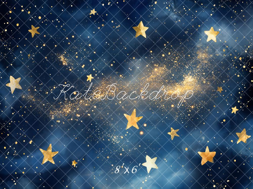 Kate Birthday Starry Night Sky Galaxy Backdrop Designed by Emetselch