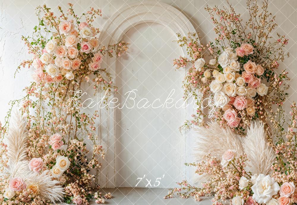 Lightning Deals Kate Boho Spring Floral Arch Wedding Backdrop Designed by Emetselch -UK