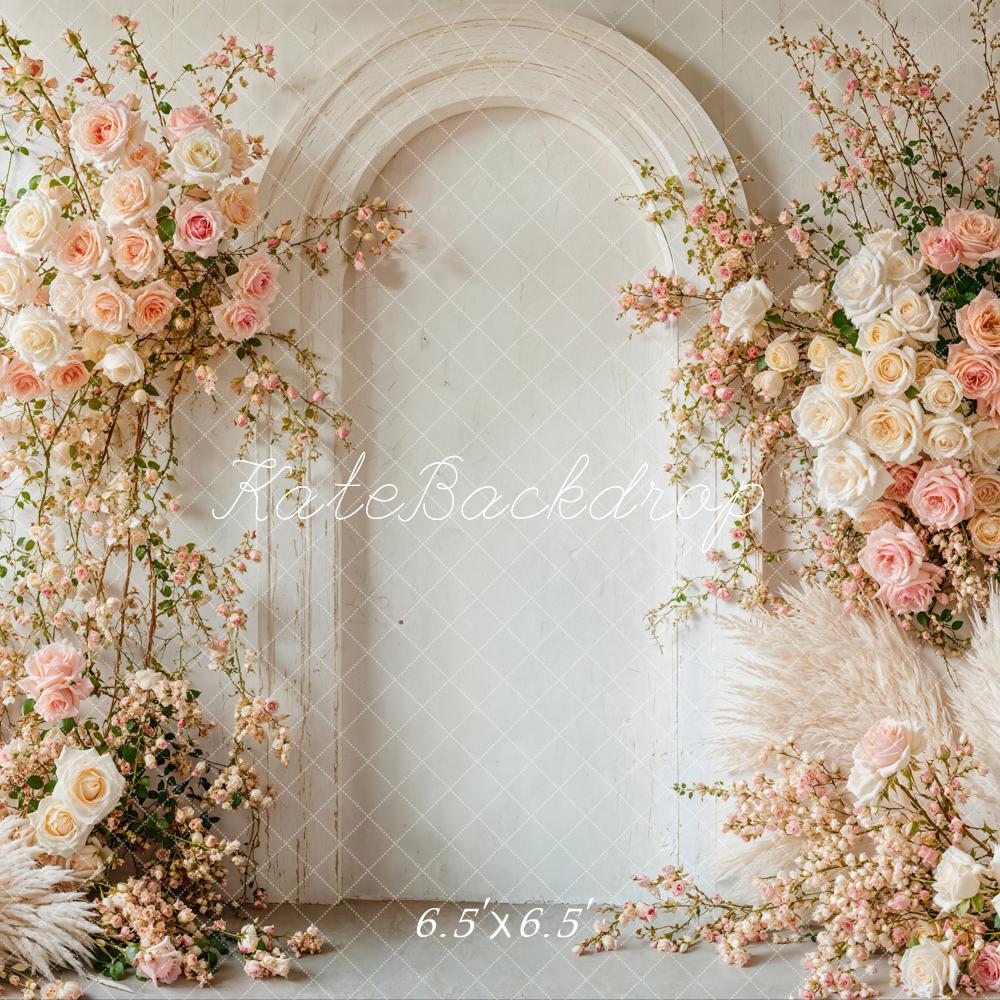 Lightning Deals Kate Boho Spring Floral Arch Wedding Backdrop Designed by Emetselch -UK