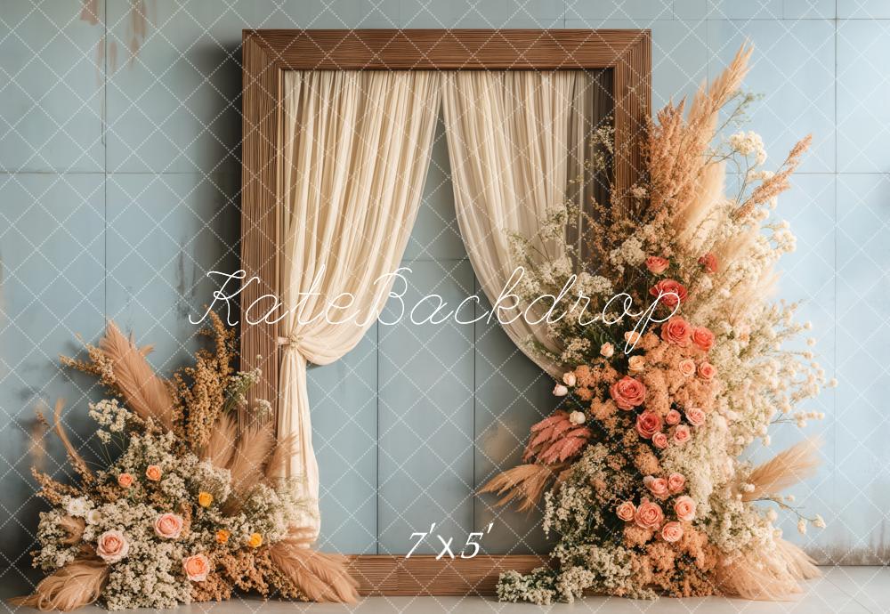 Kate Boho Floral Wedding Backdrop Designed by Emetselch -UK