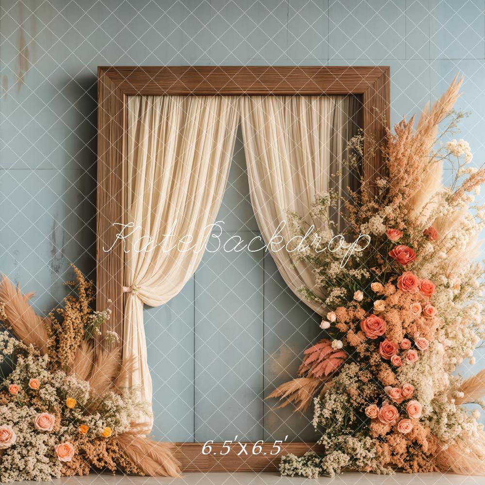 Kate Boho Floral Wedding Backdrop Designed by Emetselch -UK