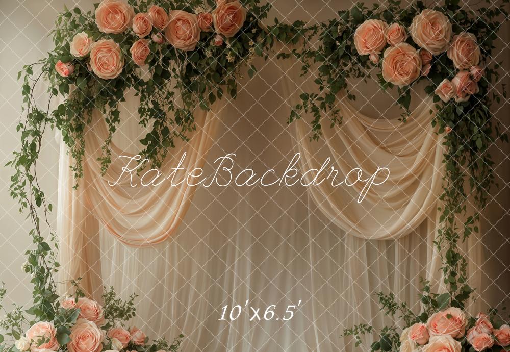 Kate Spring Flower Arch Drapes Wedding Backdrop Designed by Emetselch -UK