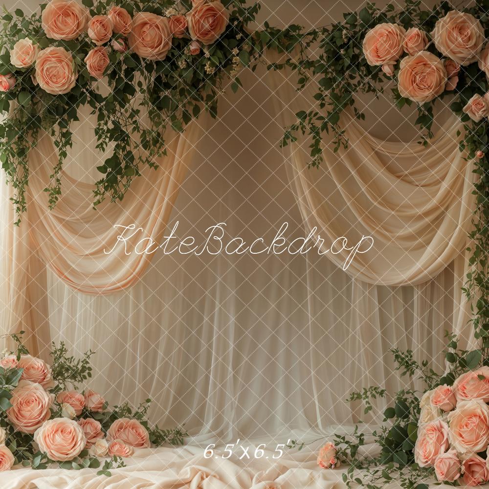 Kate Spring Flower Arch Drapes Wedding Backdrop Designed by Emetselch -UK