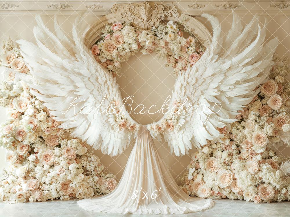 Kate Dreamy Angel Floral Wedding Backdrop Designed by Emetselch -UK