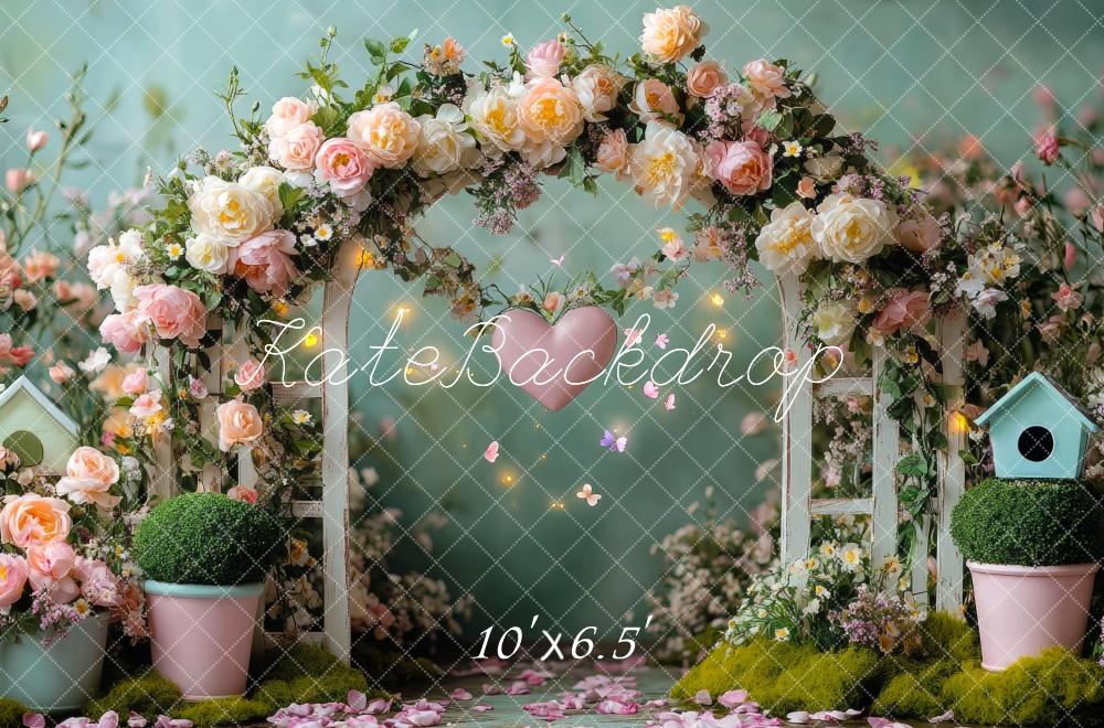 Kate Fairy Flower Arch Garden Backdrop Designed by Mini MakeBelieve