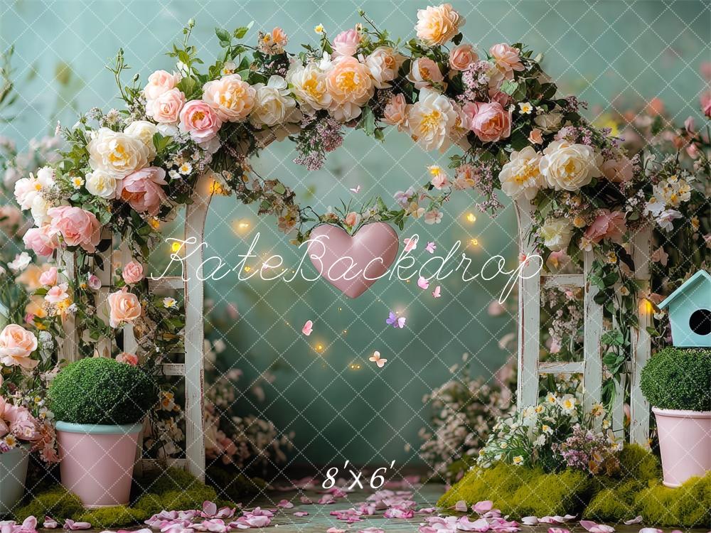 Kate Fairy Flower Arch Garden Backdrop Designed by Mini MakeBelieve