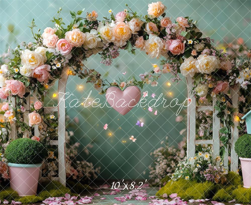 Kate Fairy Flower Arch Garden Backdrop Designed by Mini MakeBelieve