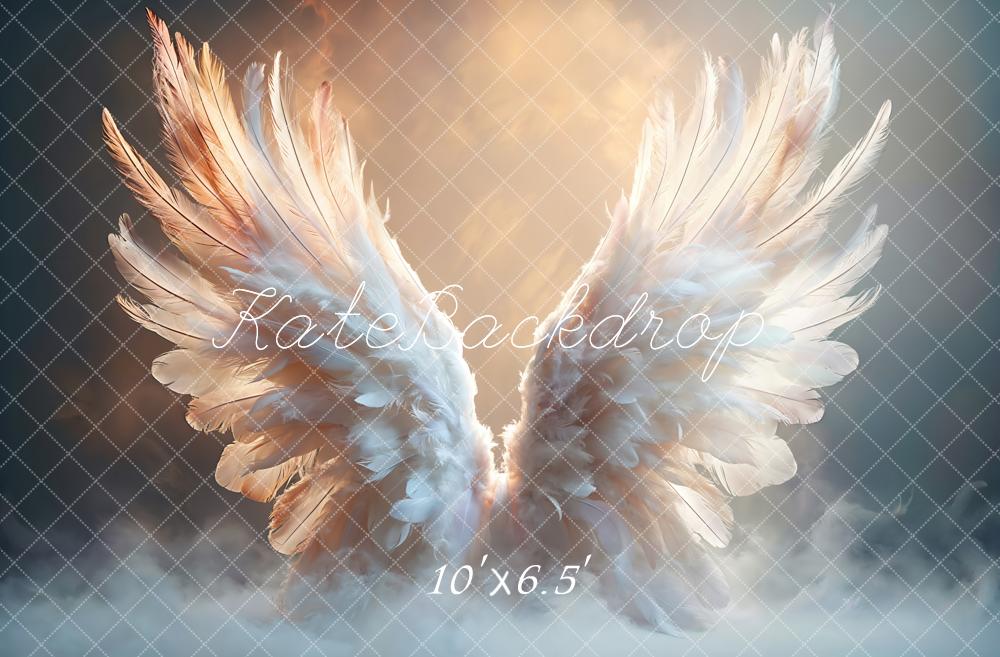 Kate Fantasy Angel Wings Backdrop Designed by Emetselch