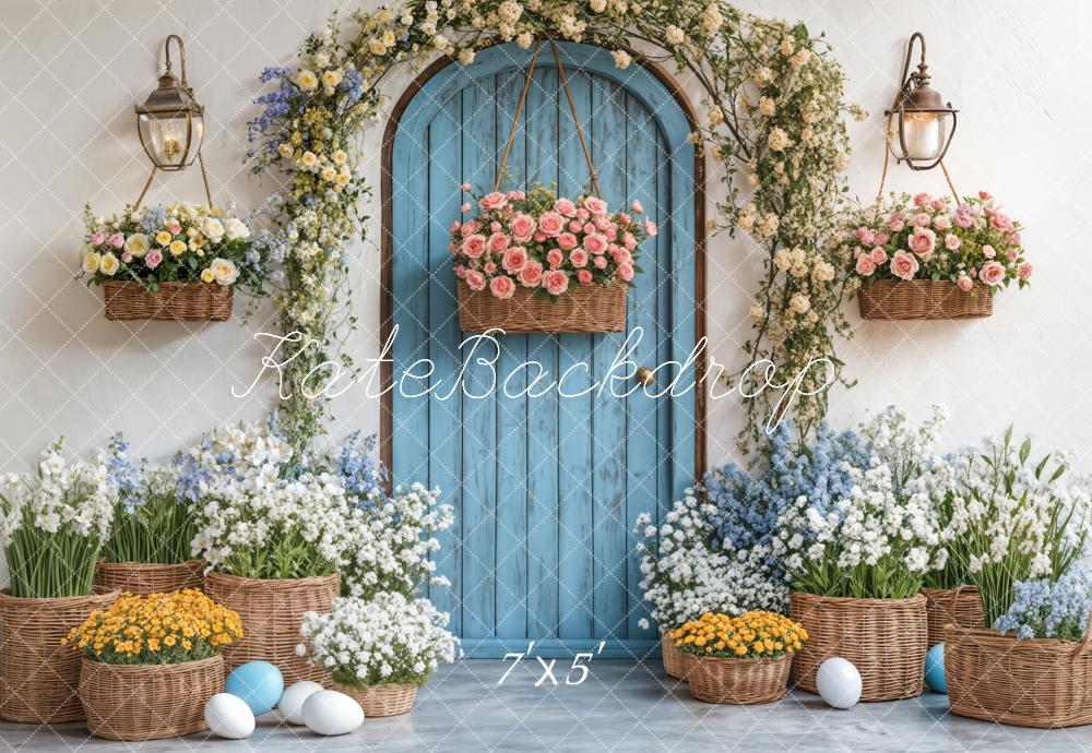 Kate Easter Spring Flower Arch Doorway Backdrop Designed by Emetselch -UK