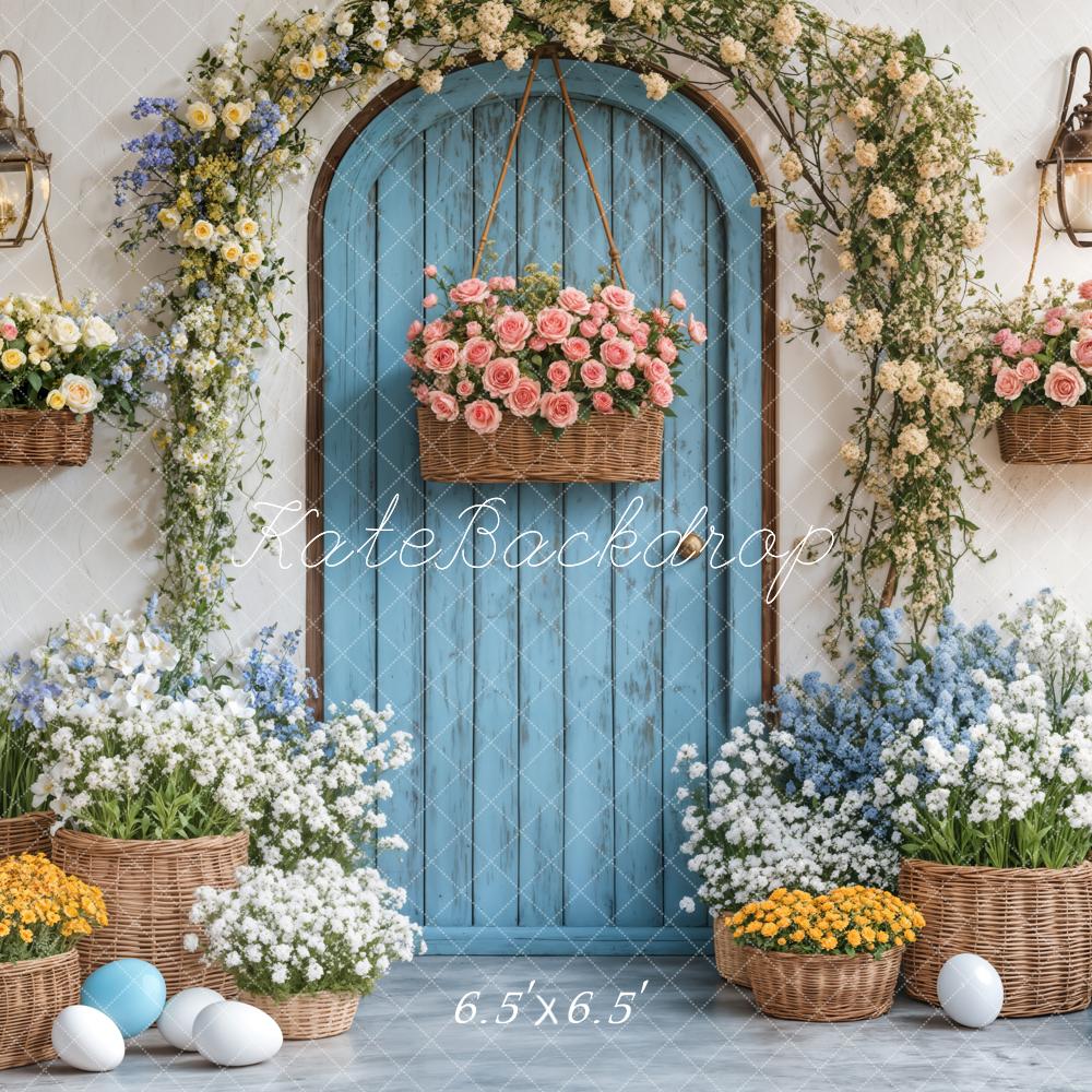 Kate Easter Spring Flower Arch Doorway Backdrop Designed by Emetselch -UK