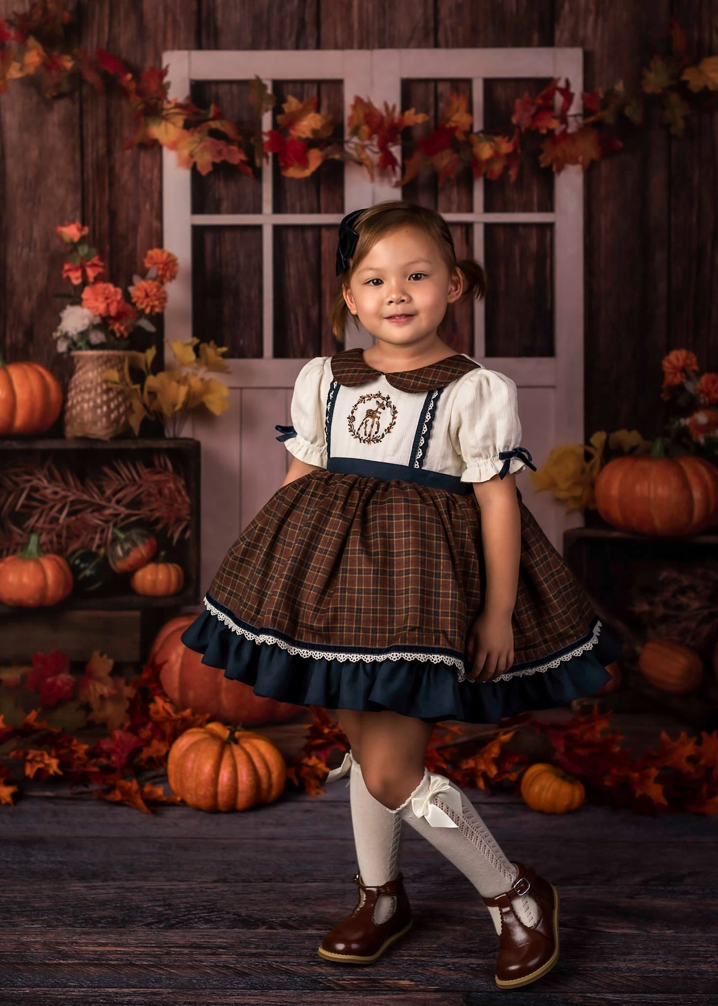 Kate Autumn/Thanksgiving Pumpkins Backdrop Designed by Jia Chan Photography -UK