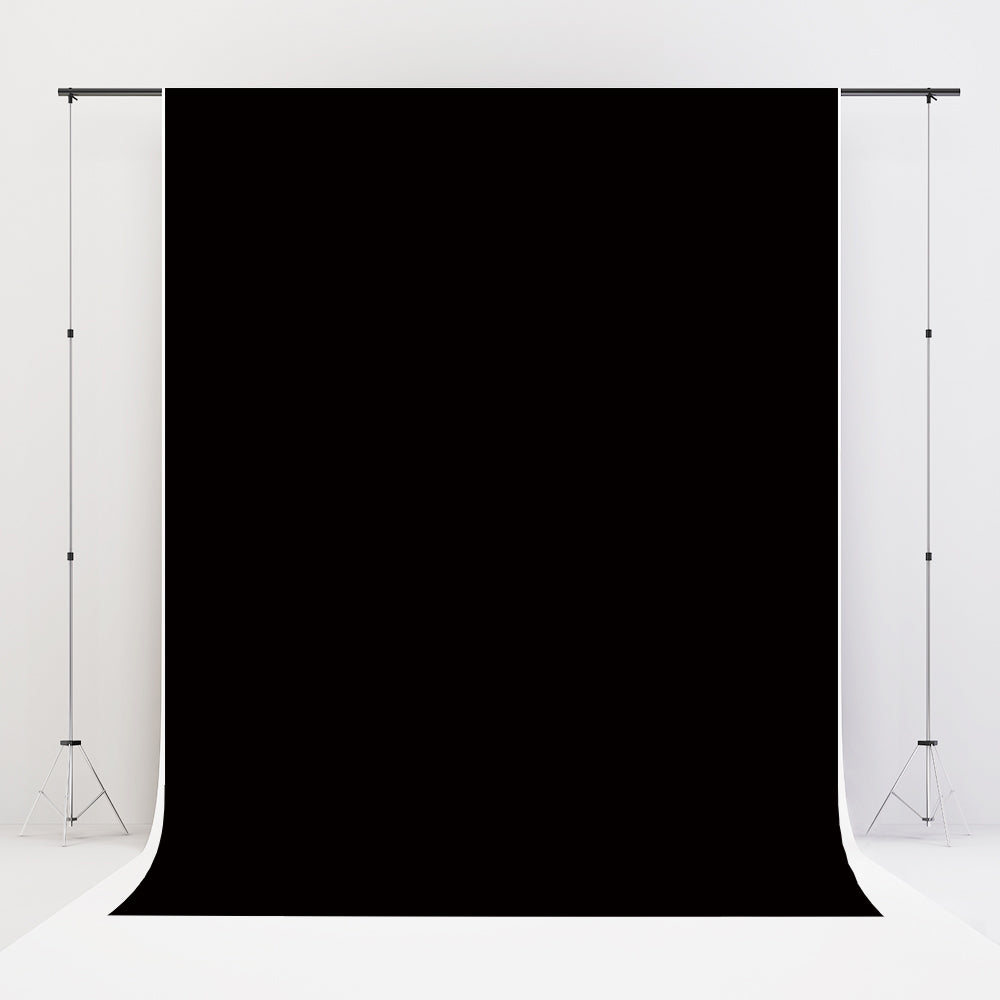 Lightning Deals Kate Solid Black Photo Portrait Photography Backdrop for Studio(HGCSB) -UK