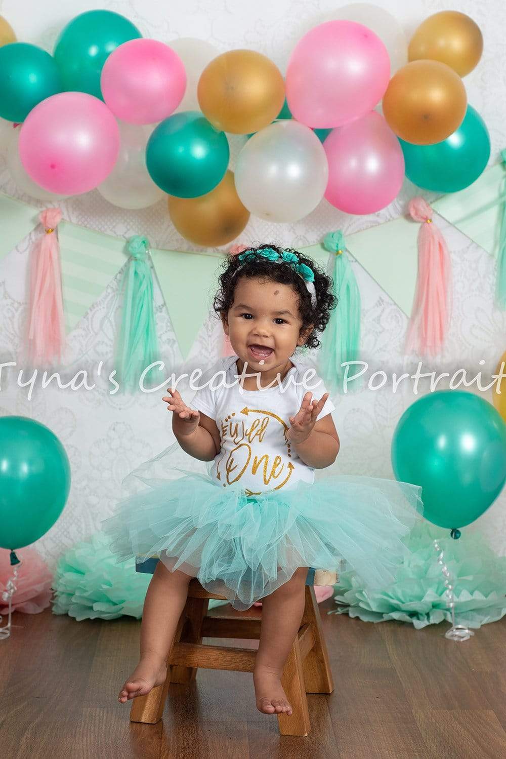 Kate Minty Fresh Celebrations Backdrop for Children Photography Designed By Tyna Renner -UK