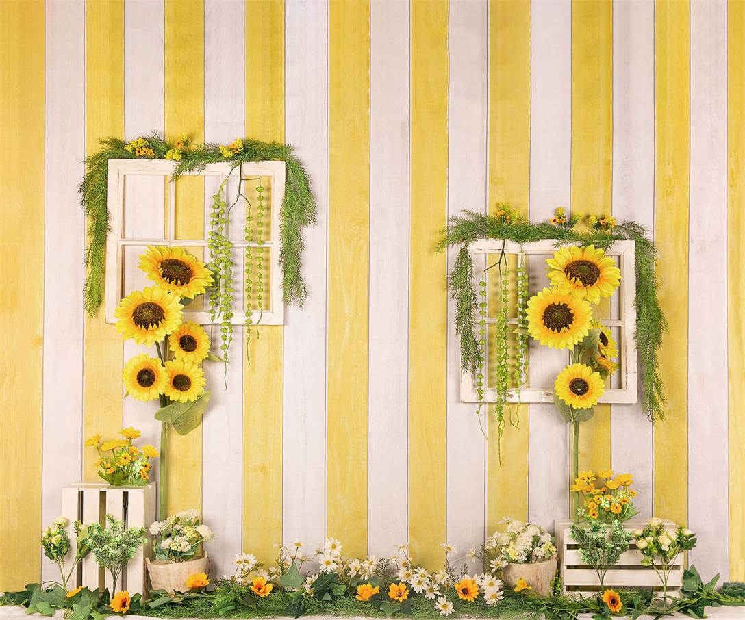 Kate Sunflowers Summer Children Backdrop Designed by Jia Chan Photography -UK