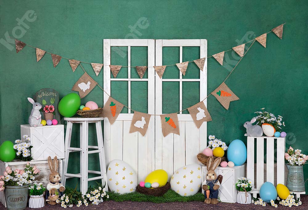 Kate Easter Backdrop Barn Door Designed by Emetselch -UK