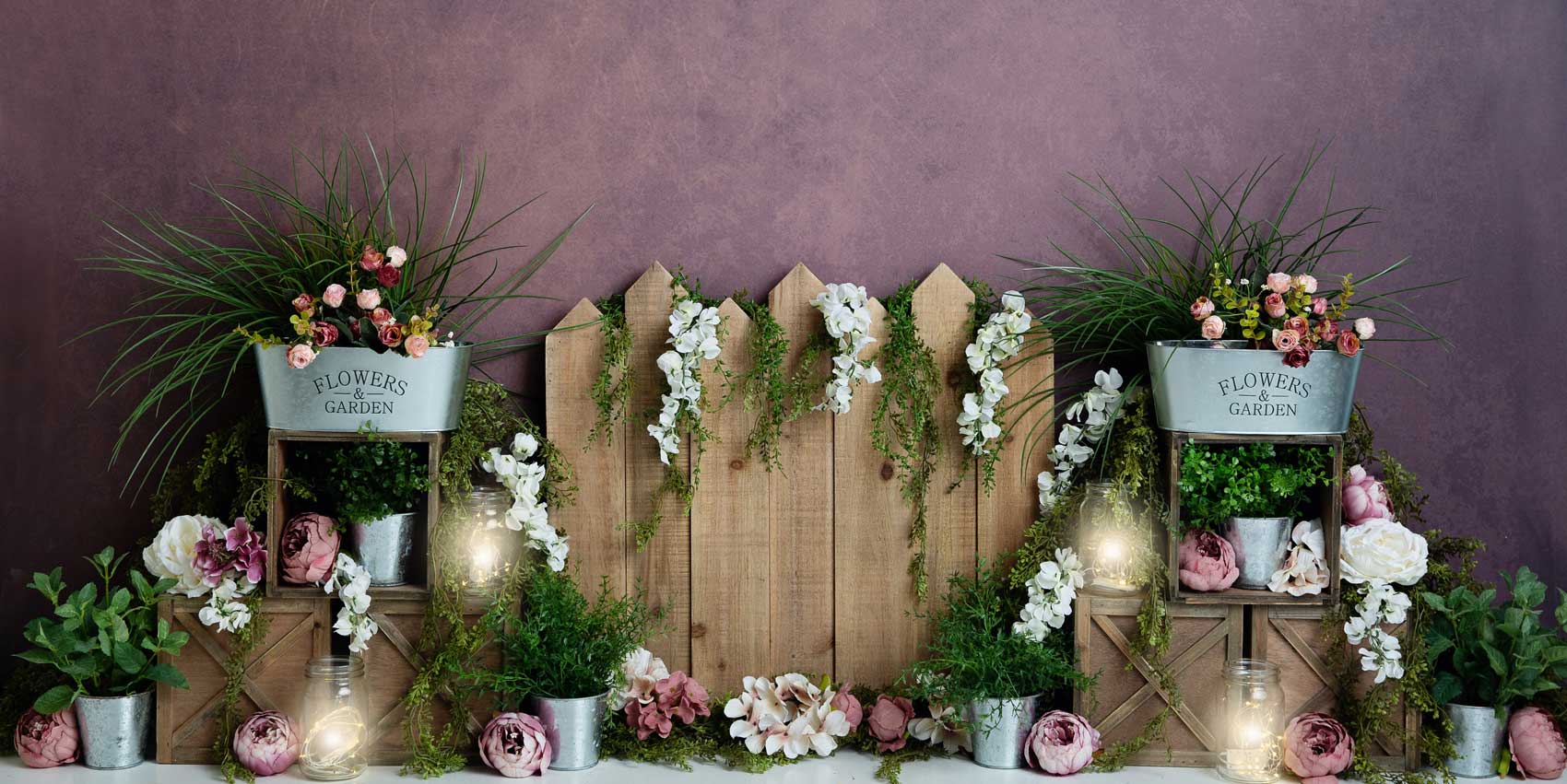 Kate Florals Garden Backdrop Designed by Megan Leigh Photography -UK