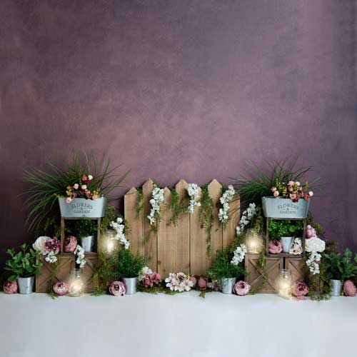 Kate Florals Garden Backdrop Designed by Megan Leigh Photography -UK