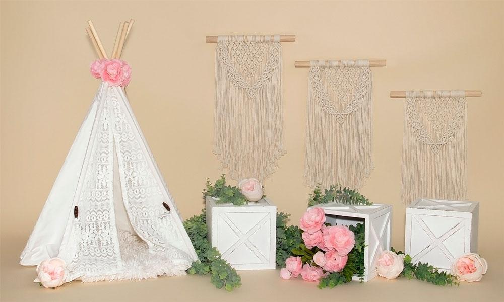 Kate Mother's Day Tent Boho Backdrop Designed by Valerie Miranda -UK