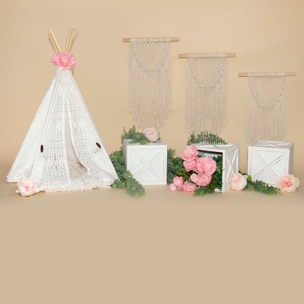 Kate Mother's Day Tent Boho Backdrop Designed by Valerie Miranda -UK