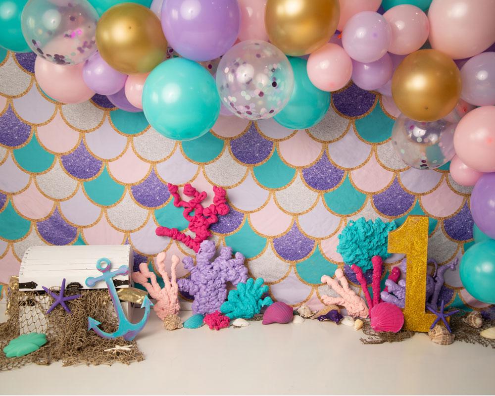 Mermaid backdrop deals