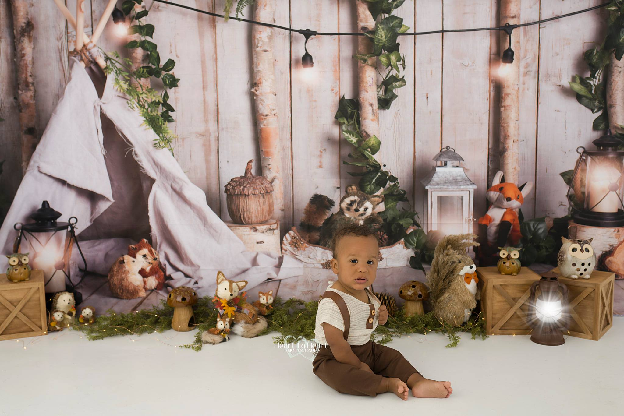 Kate Woodland Children Cake Smash Backdrop Designed By Rose Abbas -UK