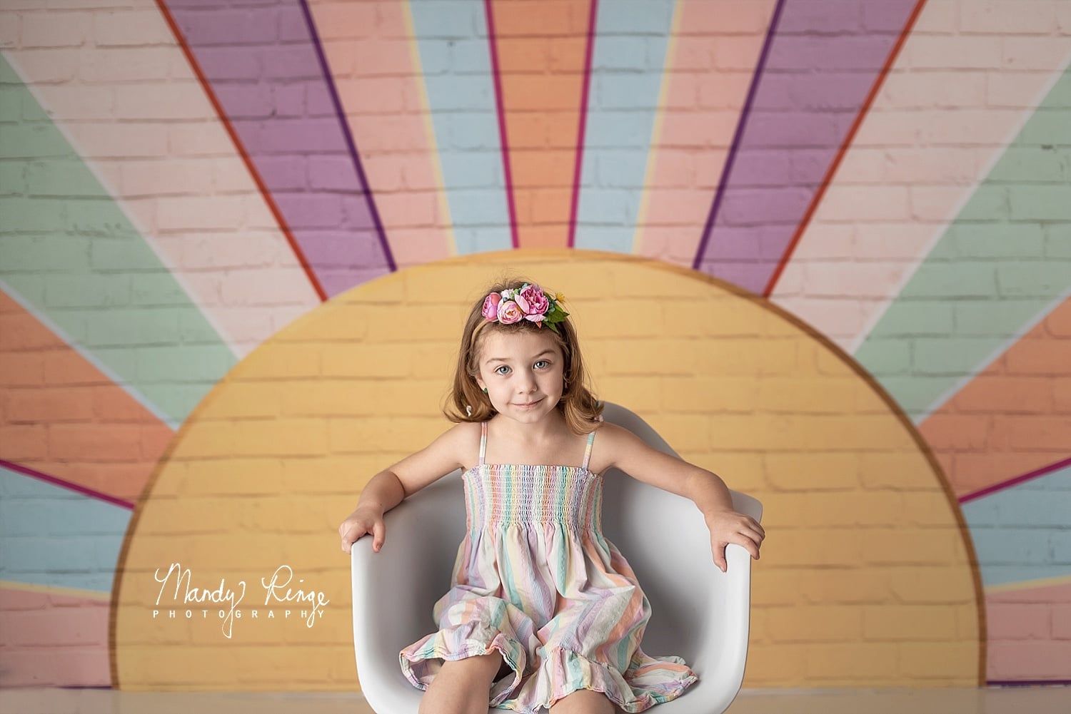 Kate Rainbow Sunshine Wall Backdrop Designed by Mandy Ringe Photography -UK