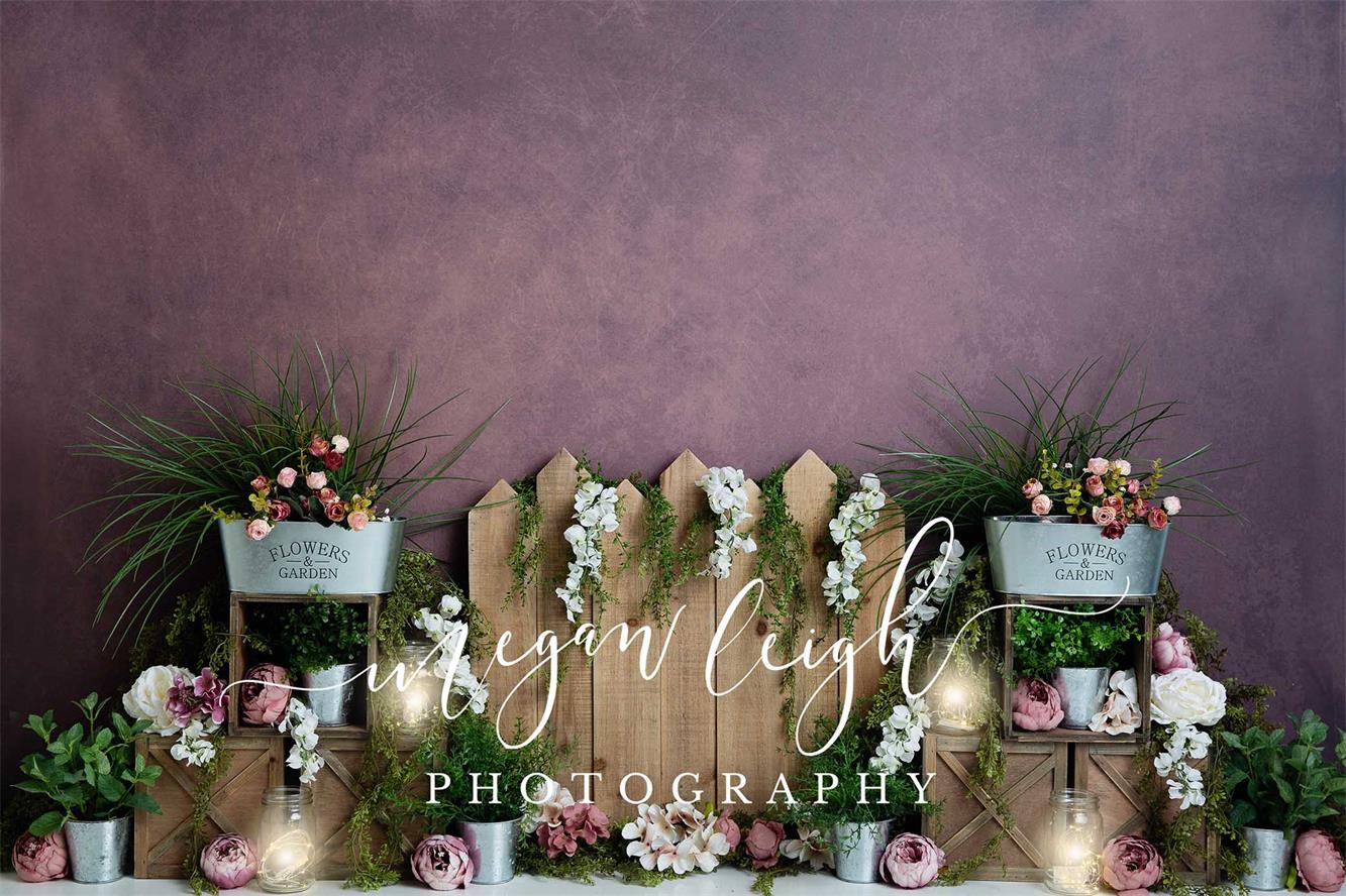 Kate Florals Garden Backdrop Designed by Megan Leigh Photography -UK